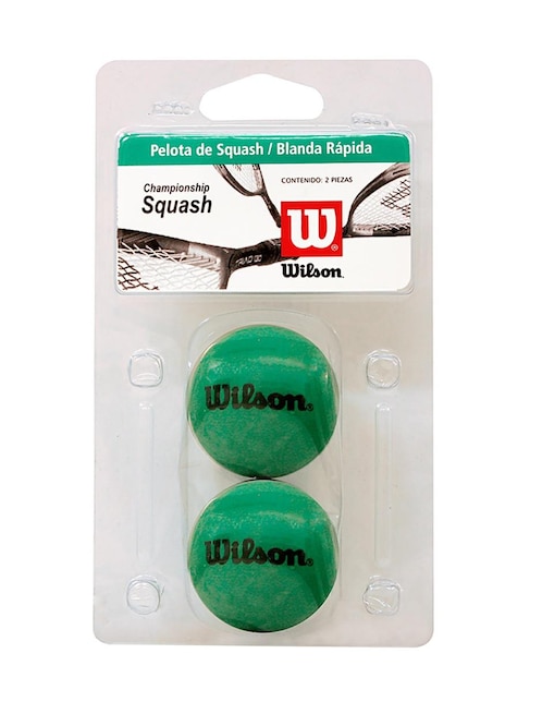 Pelota Wilson Blanda Rápida squash