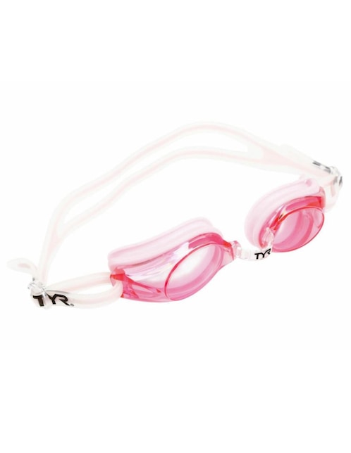Goggles transparentes Tyr para natación de mujer