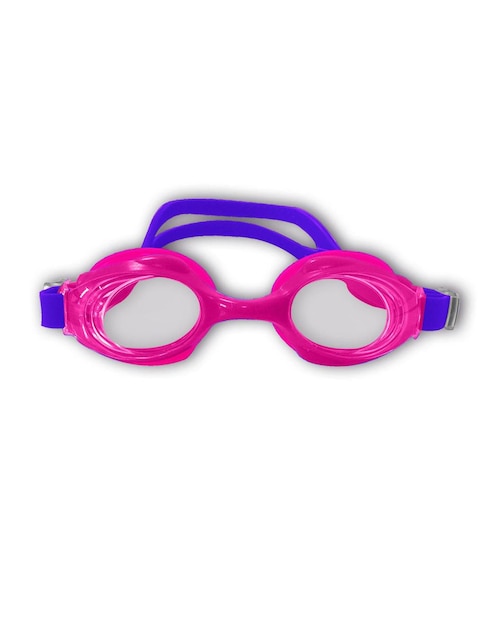 Goggles transparentes para natación de infantil niña 1