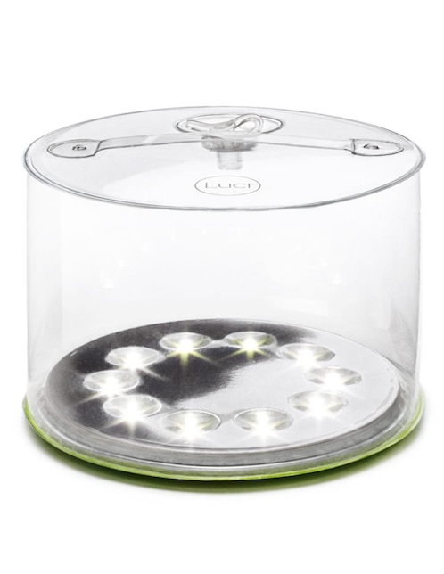 LINTERNA MPOWERED SOLAR, TRANSPARENTE