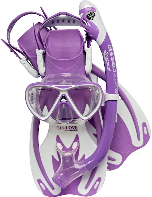 Set Snorkel Cressi Rocks Dry