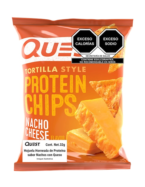 Chips horneadas de proteína Quest 32 g