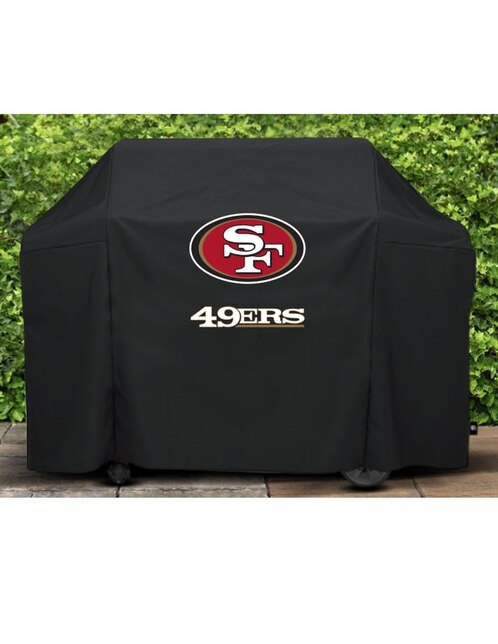 NFL Siskiyou Sports Fan Shop San Francisco 49ers Steel Tailgater BBQ Set  w/Case 8 piece Gray