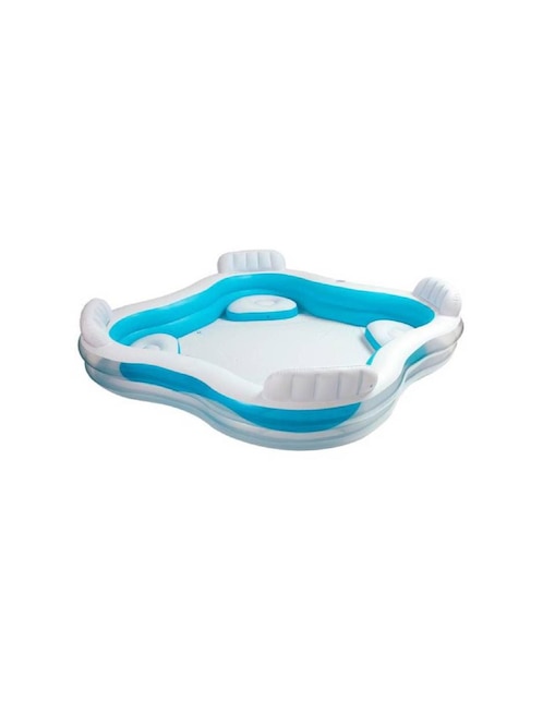 Alberca Piscina Familiar 229 cm Con Asientos Porta vasos
