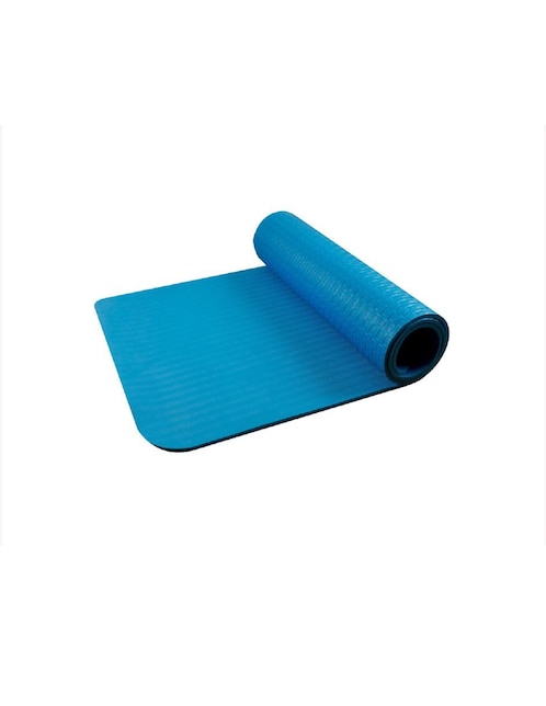 Tapete para yoga con correa para transportar Mat de 8 mm Red Lemon ideal para cualquier ejercicio resistente