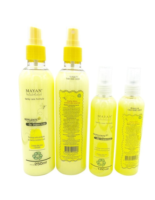 Paquete 12 AFX Products Repelente Natural Para Mosquitos Formula Deportes