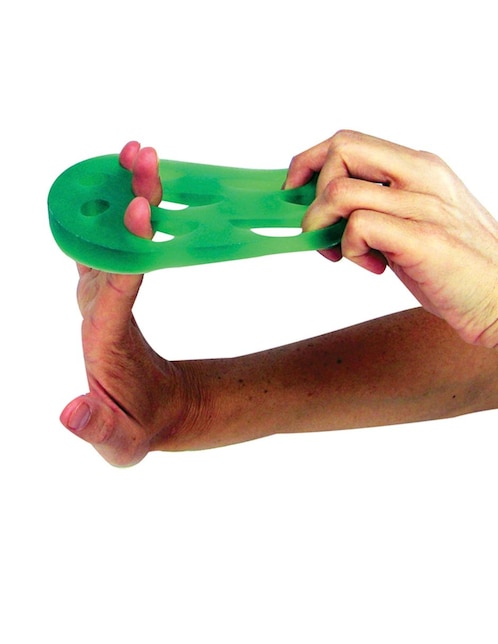 Ejercitador de mano Theraband Xtrainer Verde Intermedio