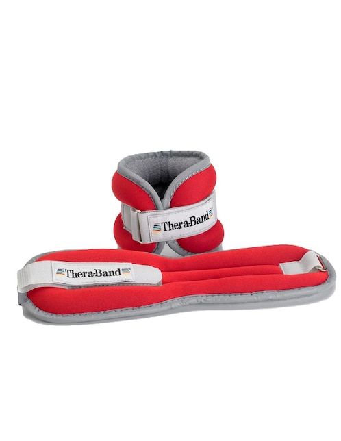 Par de polainas Theraband de .45 kg rojo