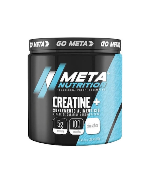 Creatina Meta Nutrition Creatine + Suplemento 500 g