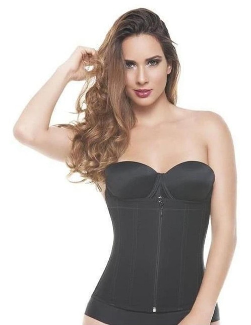 Faja cinturilla para mujer talle largo con cierre