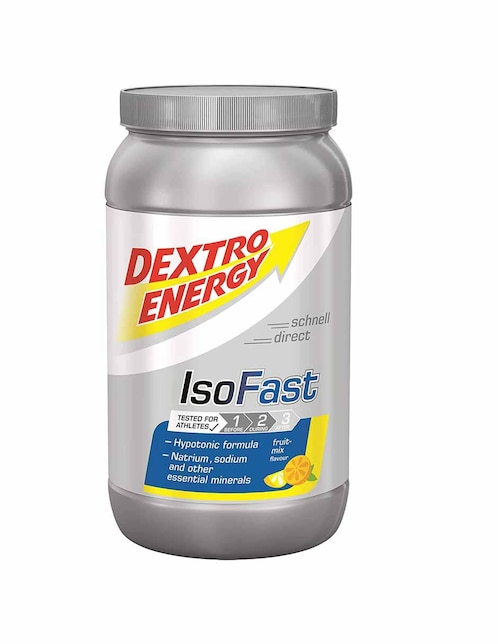 Suplemento deportivo Dextro Energy Iso Fast 1,120 g Fruit Mix