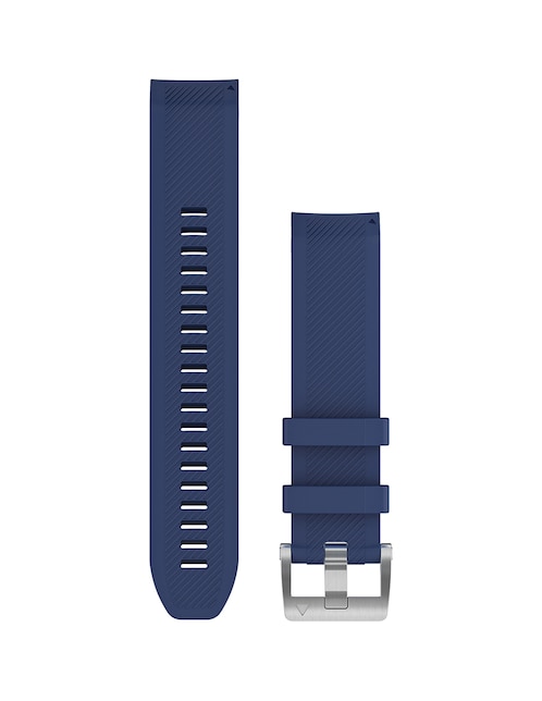 Correa para reloj Garmin para Garmin de silicón con insertos de acero