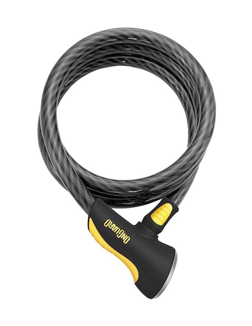 Candado para bicicleta con cable auto enrollable de perno doble Onguard 8036 Akita