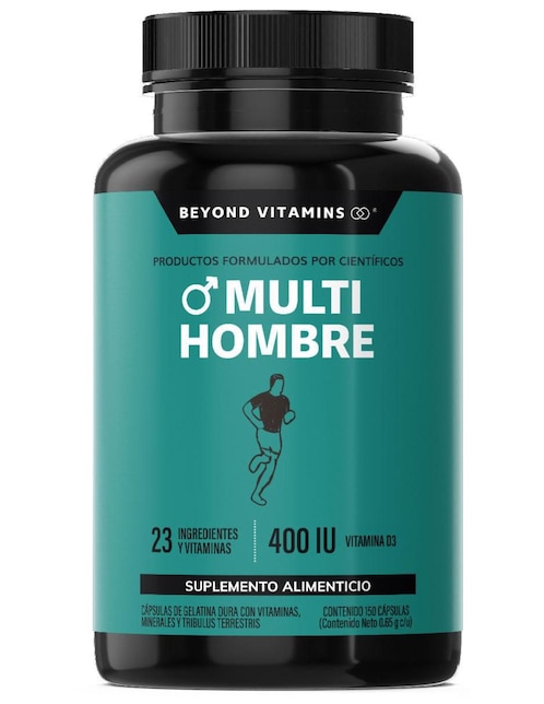 Multivitaminico Beyond Vitamins con Vitamina D 23 y minerales 150 cápsulas