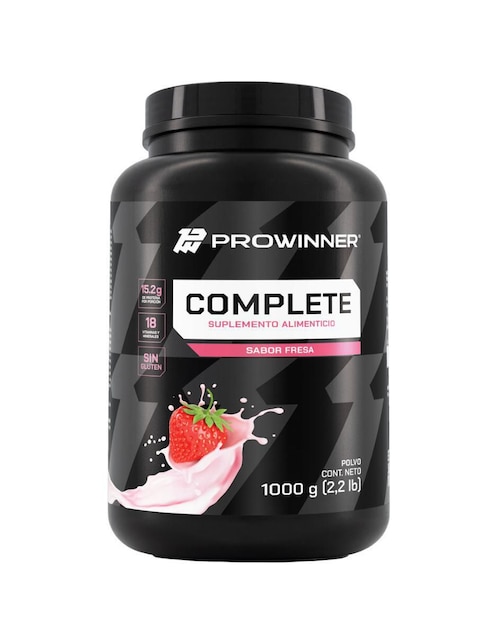 Suplemento Complete ProWinner Prowinner sabor fresa de 1 kg