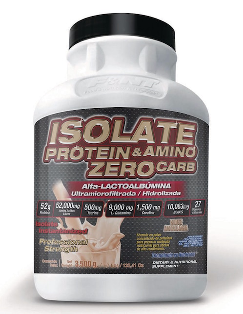 Suplemento alimenticio Food & Nutrition Technologies isolate3500nuez