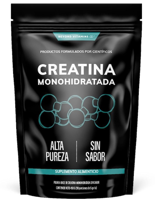 Creatina Monohidratada Micronizada Beyond Vitamins sabor natural 450 g