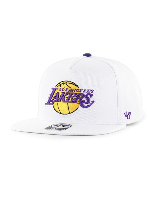 Gorra visera plana hebilla 47 Brand NBA Los Angeles Lakers adulto