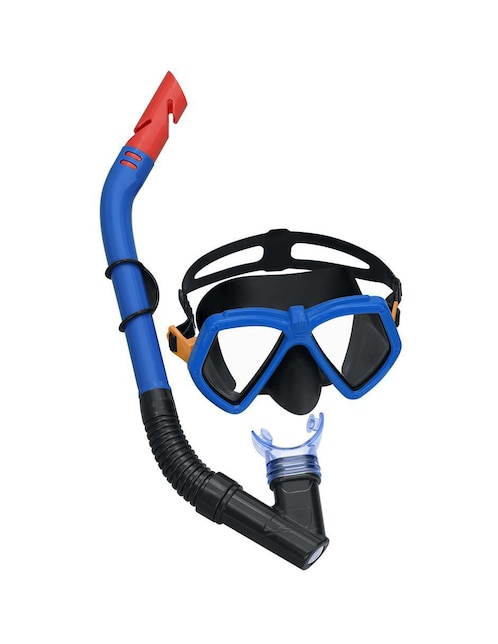 Tubo y gafas de snorkel para buceo 1
