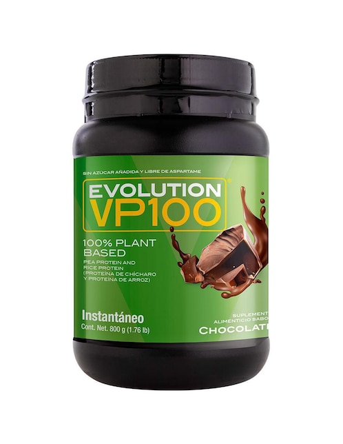 EVOLUTION NUTRACEUTICAL COMPANY Proteína Vegana de chocolate Evolution Nutraceutical Company 800 g