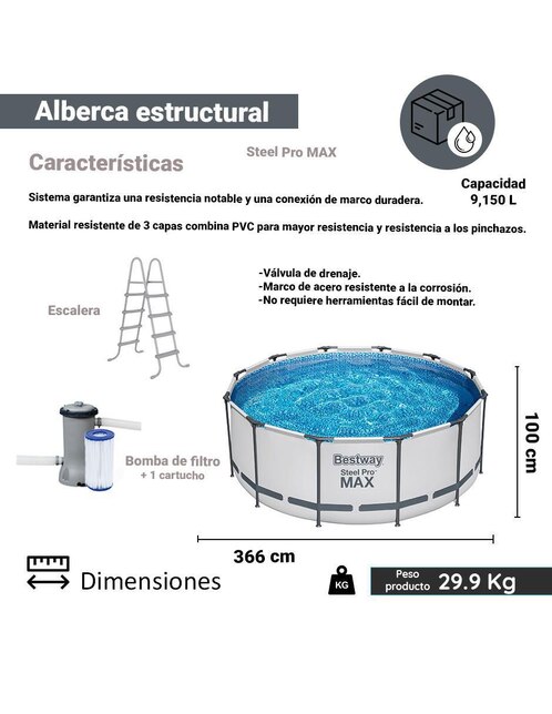 Alberca Bestway Estructural 4