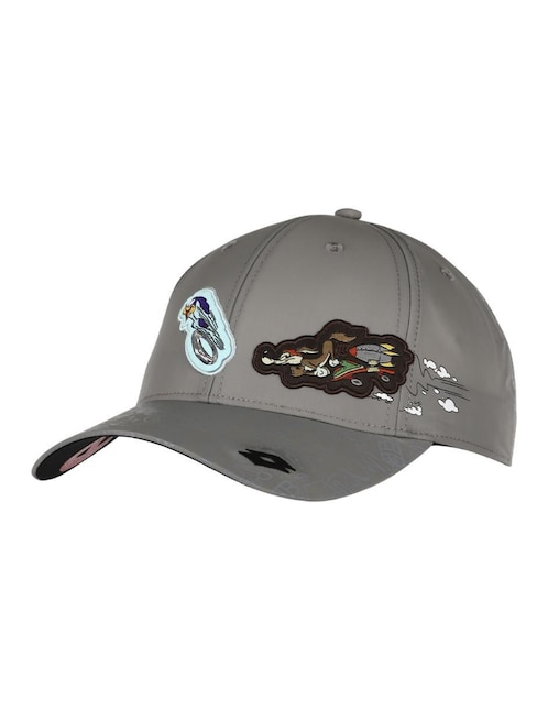 Gorra visera semicurva velcro lotto acm looney toons sin equipo para unisex