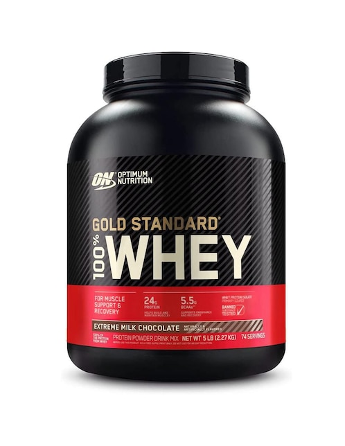 Proteína Optimum Nutrition sabor chocolate 2.27 kg