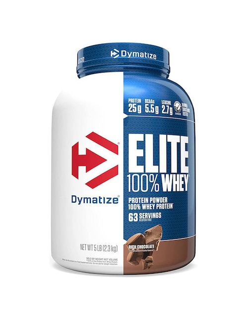 Proteína Dymatize sabor doble chocolate 2.3 kg