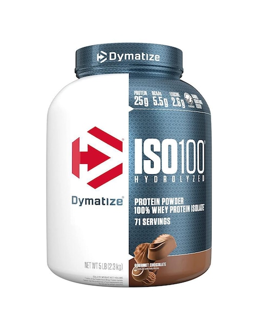 ISO100 Dymatize con vitamina D 23 y minerales sabor chocolate