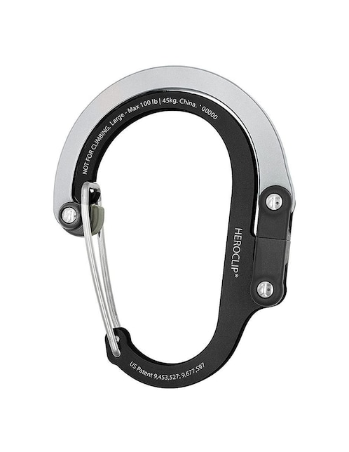 Mosquetones para campismo Heroclip Large B/S 1