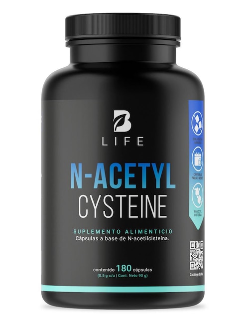 N-Acetyl Cysteine de 180 cápsulas