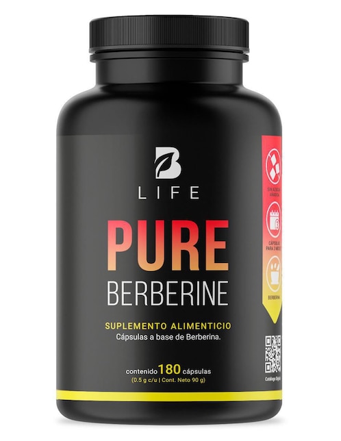 Pure Berberine con berberina de 180 cápsulas Pure Berberine con berberina de 180 cápsulas