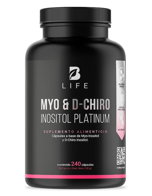 Myo inositol & D-chiro inositol platinum B Life 240 cap