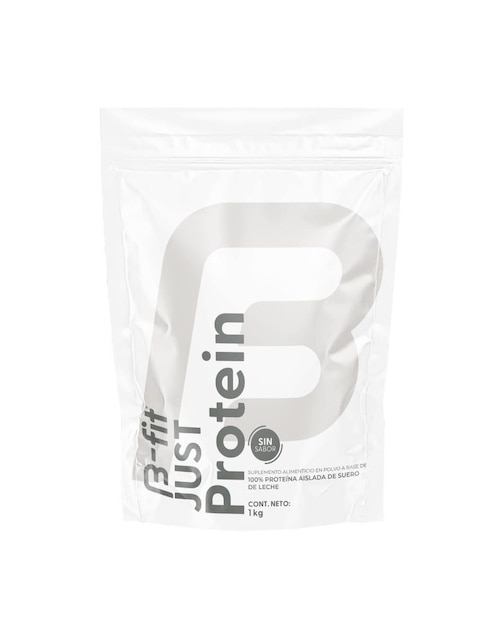 Just Protein con omega 2, aceite de salmón, dha y epa sabor original de 1 kg