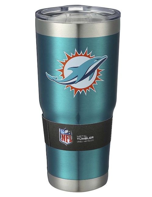 Termo NFL de acero inoxidable Drinkware 2023 con tapa flip top 650 ml