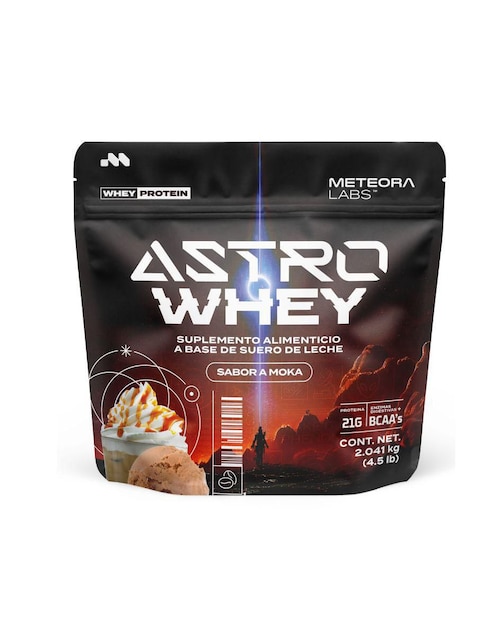 Astro Whey Meteora Labs con proteína de suero de leche sabor moka 4.5 lb