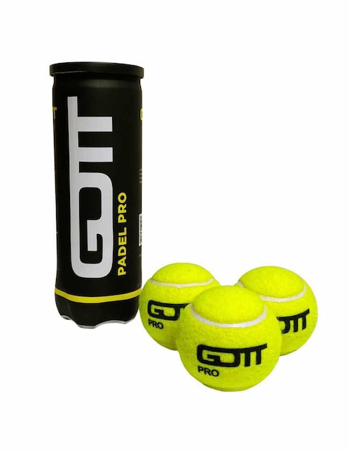 Set de pelotas Gott Accesorios para pádel