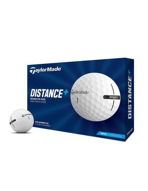 Set de pelotas Taylormade Distance + para golf