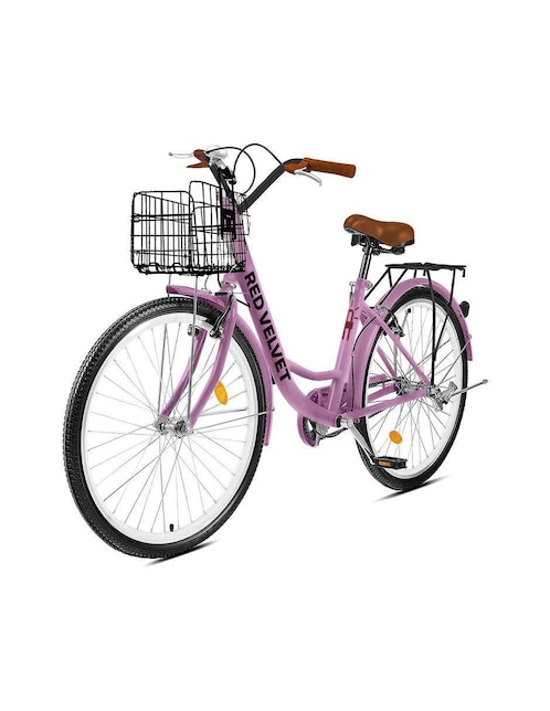 Bicicleta urbana Red Velvet rodada 26 unisex