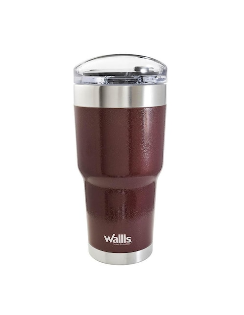 Termo de acero inoxidable con tapa rosca 700 ml 1