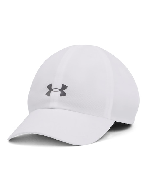 Gorra con visera curva Under Armour w launch adjwht para mujer