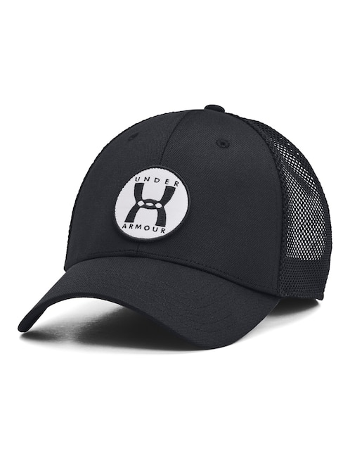 Gorra con visera curva snapback para entrenamiento Under Armour M Blitzing Truckerblk para hombre