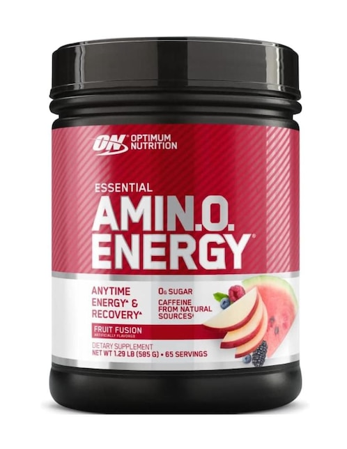 Amino Energy Optimum Nutrition con l-arginina sabor frutal de 1.29 lb