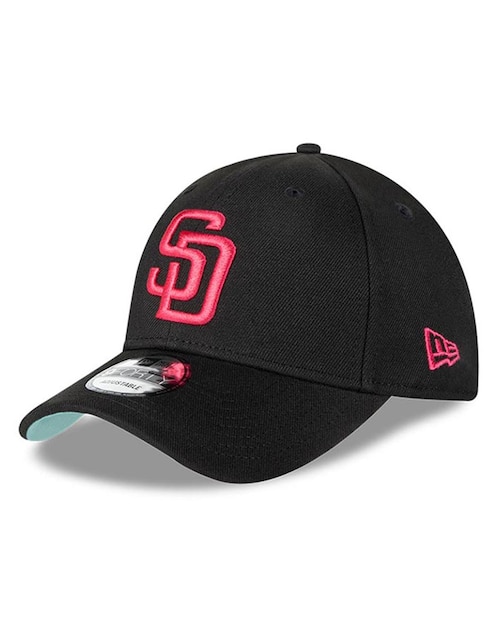 Gorra visera curva snapback New Era Throwback MLB San Diego Padres adulto