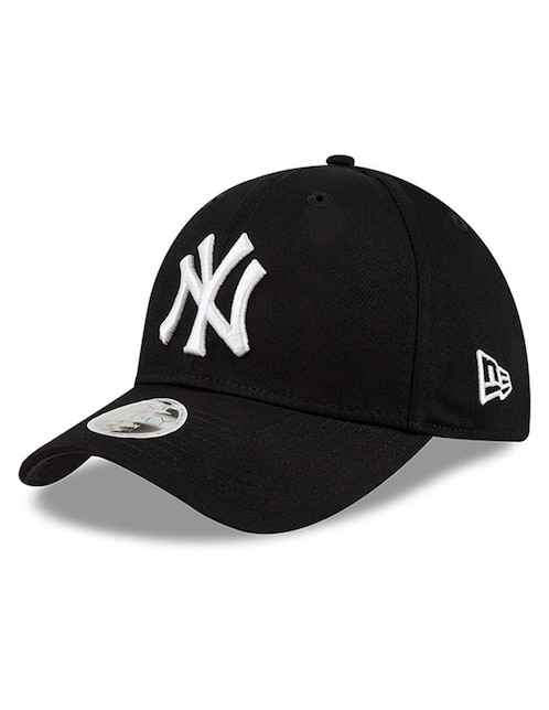 Gorra visera curva hebilla New Era Essentials MLB New York Yankees para mujer