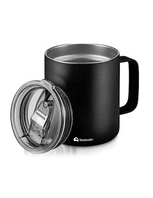 Taza térmica bluelander "de" acero inoxidable sin familia o colección "con tapa" rosca 350 ml