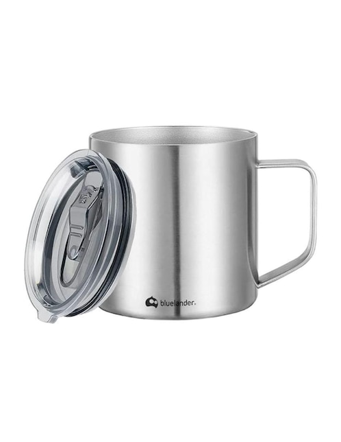 Taza térmica bluelander "de" acero inoxidable sin familia o colección "con tapa" rosca 350 ml