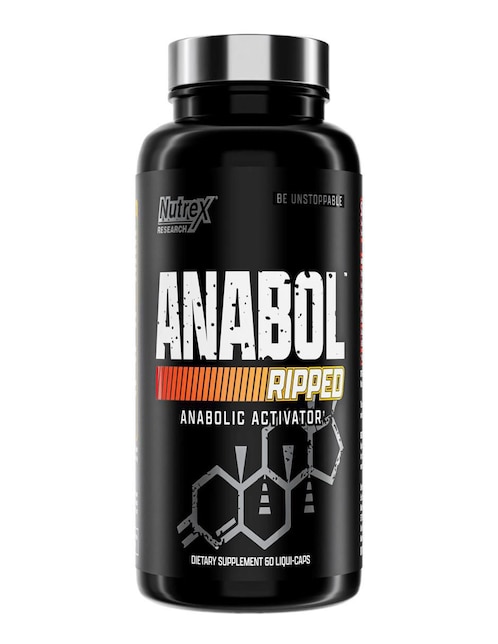 Promotor de masa magra Anabolic Ripped Vitamina Nutrex cápsulas unisex