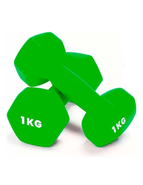 Set mancuernas de peso fijo Kitul