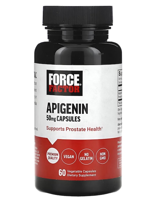 Apigenina 50 mg Force Factor de 60 cápsulas